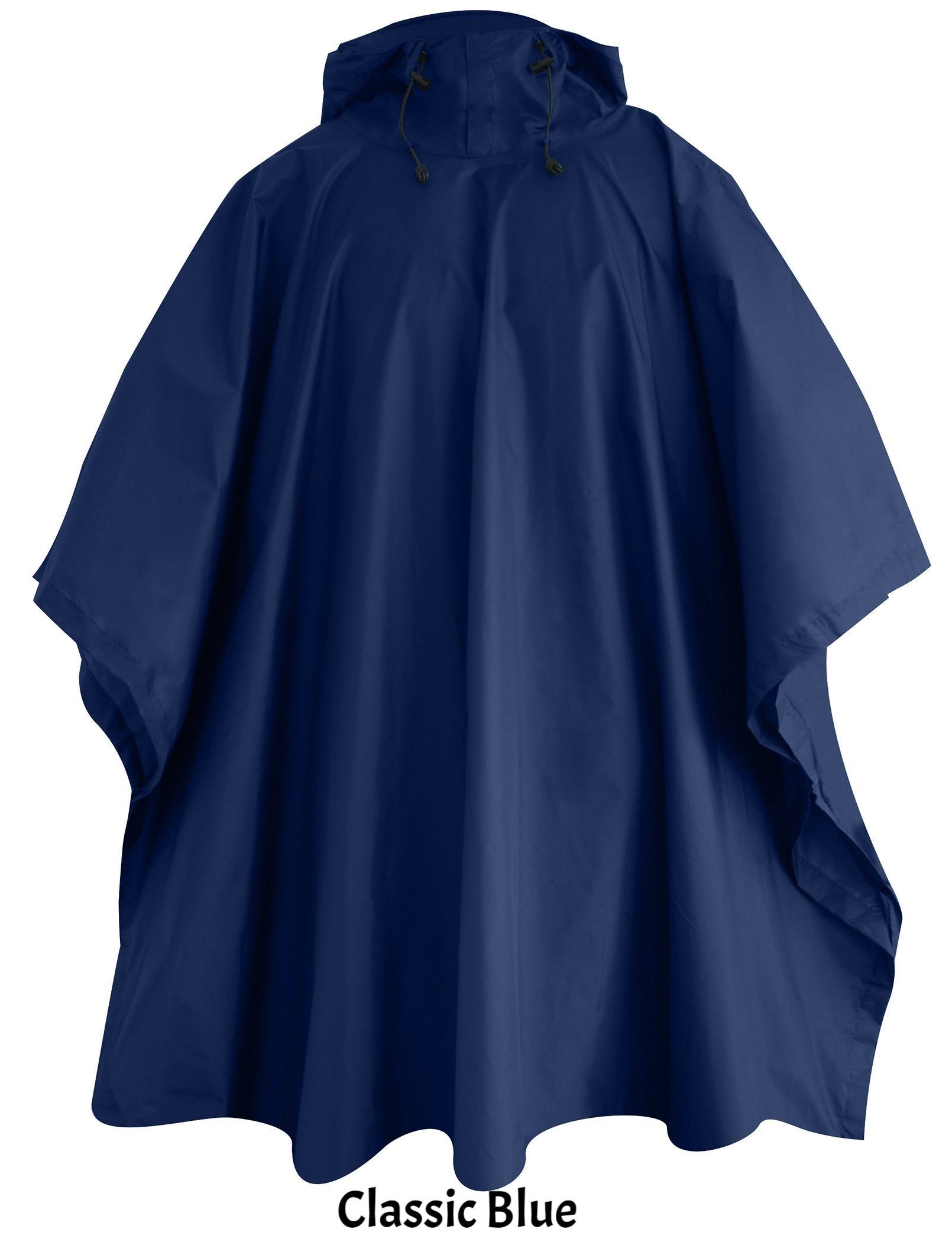 Wetskins Adult Stormfront Waterproof Poncho with Drawstring Hood